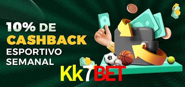 10% de bônus de cashback na Kk7Bet